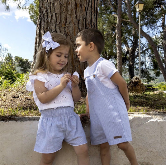 Conjunto de duas peças as riscas