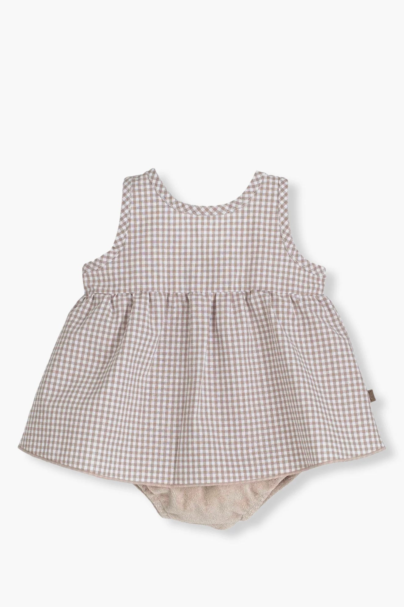 Vestido c/ tapa fraldas