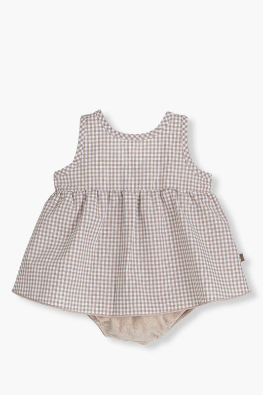 Vestido c/ tapa fraldas