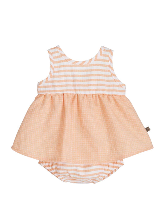 Vestido c/ tapa fraldas